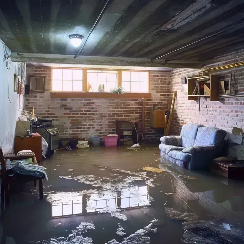 Flooded Basement Cleanup in Caledonia, MN